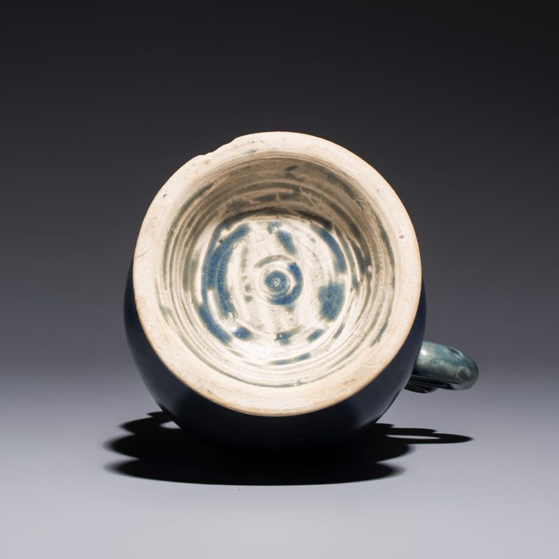 A Vietnamese or Annamese blue-glazed 'Qilin' ewer - 图7