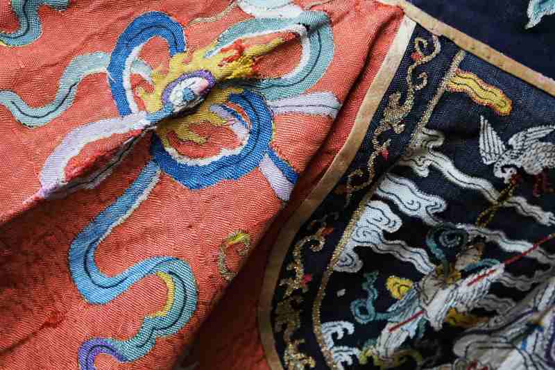 A Chinese silk kesi Taoist priest’s robe, Daopao - 图13