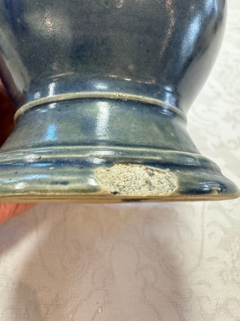 A Vietnamese or Annamese blue-glazed 'Qilin' ewer - 图9