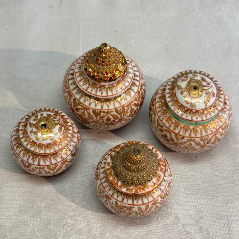 A group of nine Chinese Bencharong wares for the Thai market - 图72