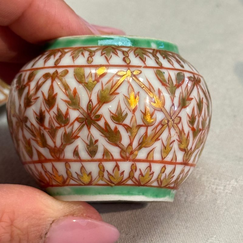 A group of nine Chinese Bencharong wares for the Thai market - 图73