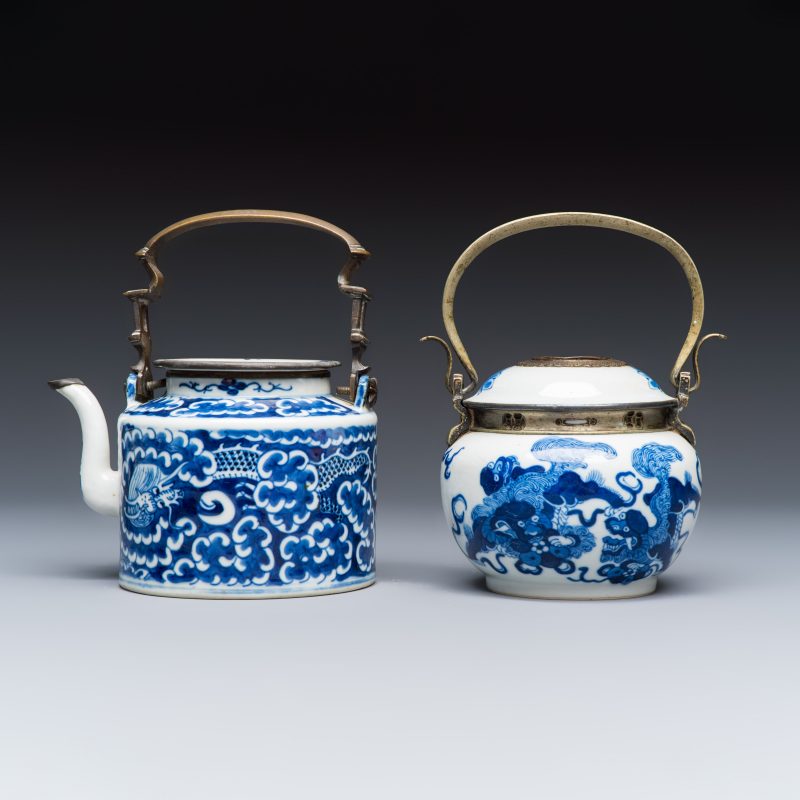 Nine Chinese blue and white wares for the Southeast Asian market, including Bleu de Hue - 图10
