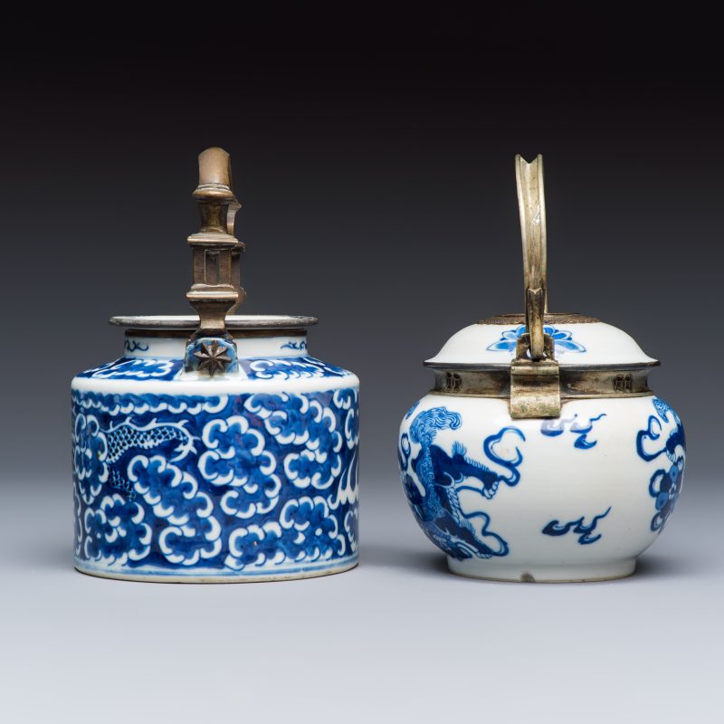 Nine Chinese blue and white wares for the Southeast Asian market, including Bleu de Hue - 图11