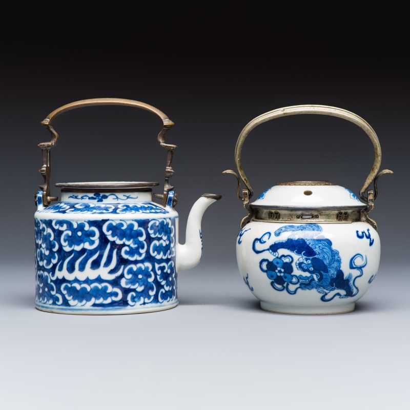 Nine Chinese blue and white wares for the Southeast Asian market, including Bleu de Hue - 图12