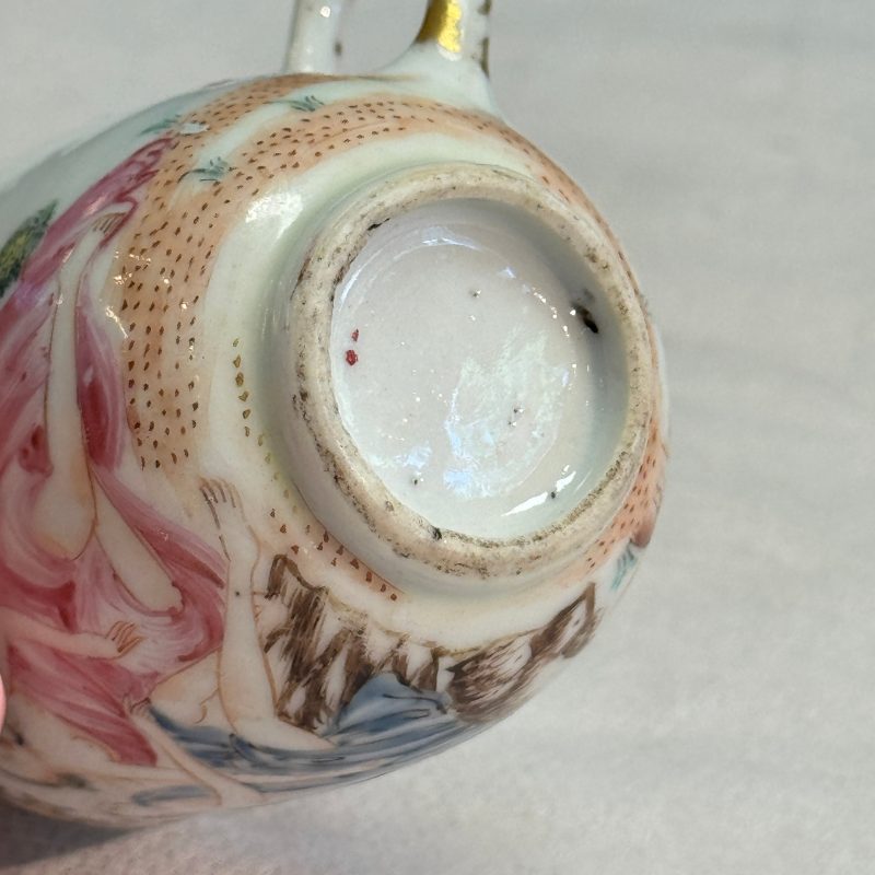 Three fine Chinese famille rose export porcelain cups - 图18