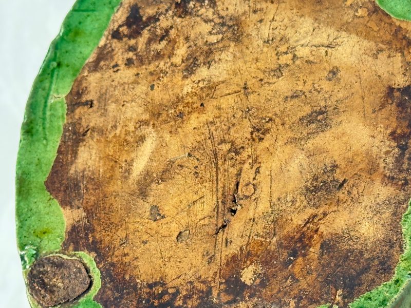 A pair of Chinese sancai-glazed stoneware quadrilobed trays with fruiting branches - 图13