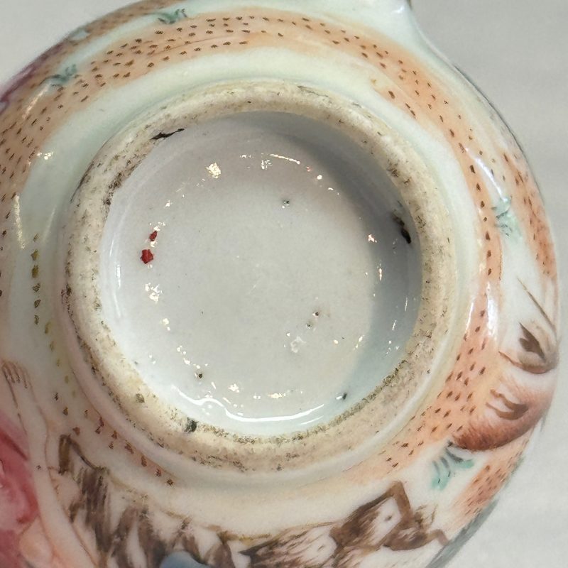 Three fine Chinese famille rose export porcelain cups - 图17
