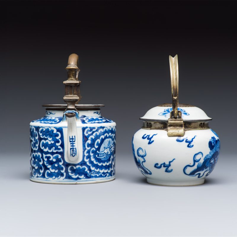 Nine Chinese blue and white wares for the Southeast Asian market, including Bleu de Hue - 图13