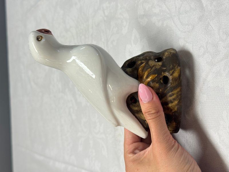 Three pairs of Chinese white-glazed birds - 图30