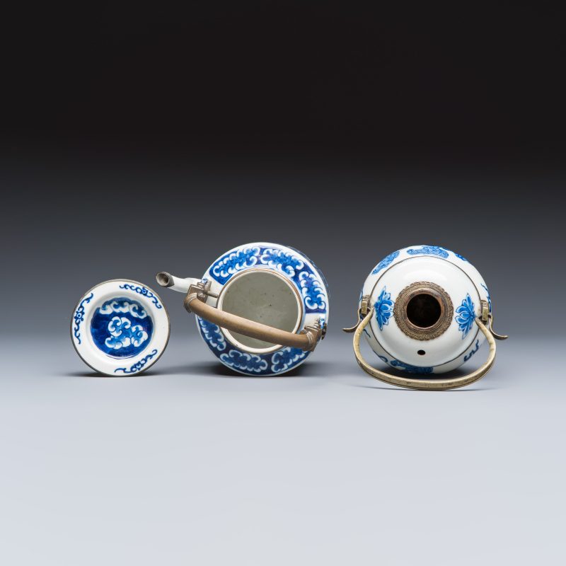 Nine Chinese blue and white wares for the Southeast Asian market, including Bleu de Hue - 图14
