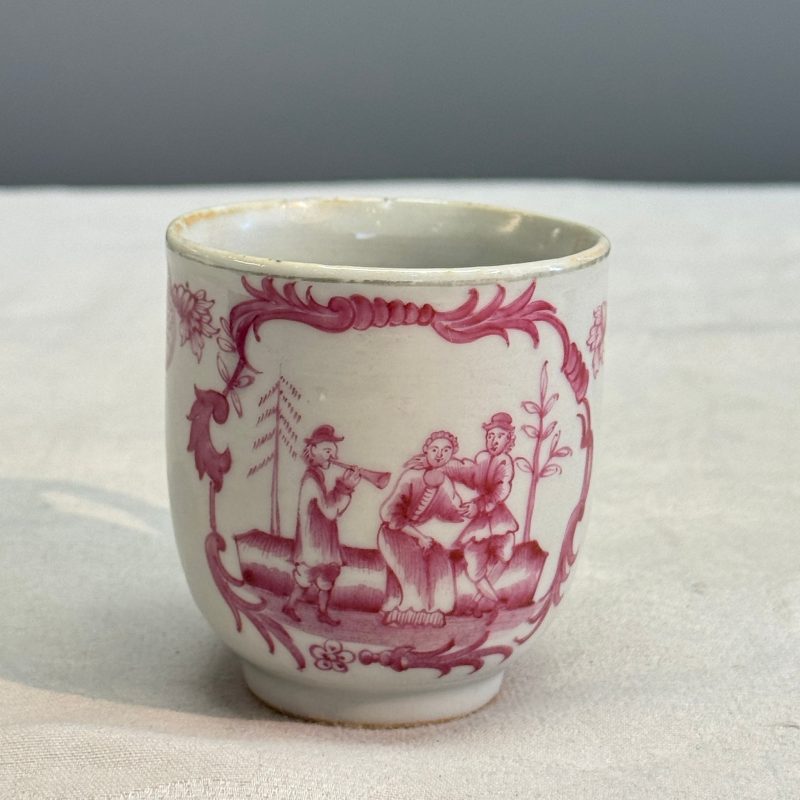 Three fine Chinese famille rose export porcelain cups - 图19