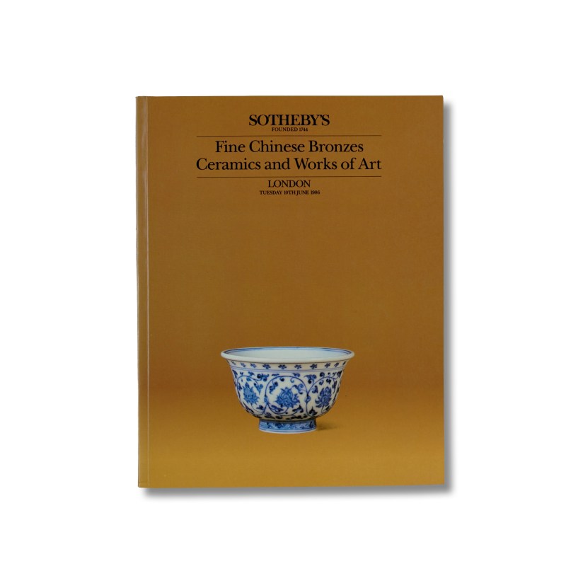 伦敦苏富比1986年：《重要中国青铜器、瓷器及工艺品》