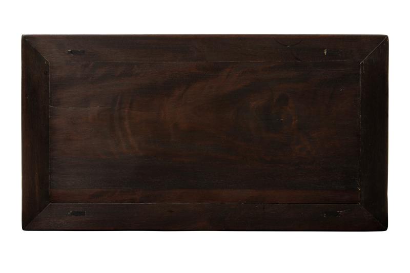 A zitan recessed-leg wine table - 图3