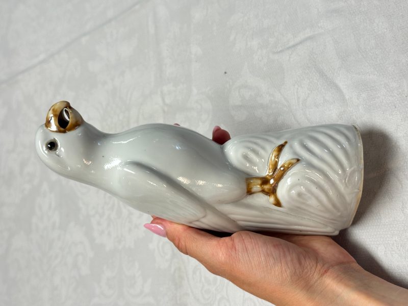 Three pairs of Chinese white-glazed birds - 图35