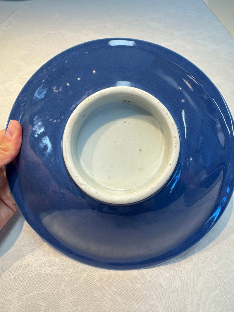 A Chinese blue-glazed shallow bowl and a ge-type dish - 图23