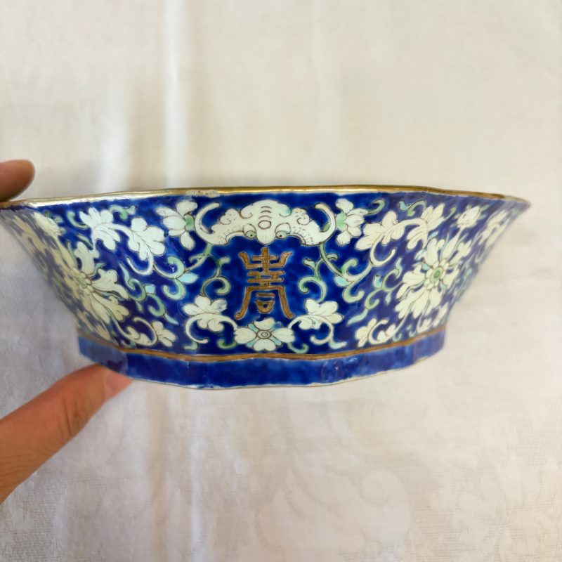 A Chinese polychrome-enamelled nine-piece sweetmeat set in a gilt-lacquered box - 图48
