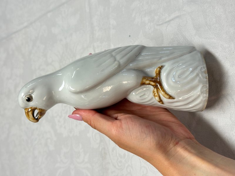 Three pairs of Chinese white-glazed birds - 图37