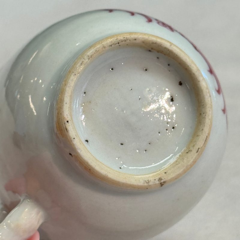 Three fine Chinese famille rose export porcelain cups - 图25