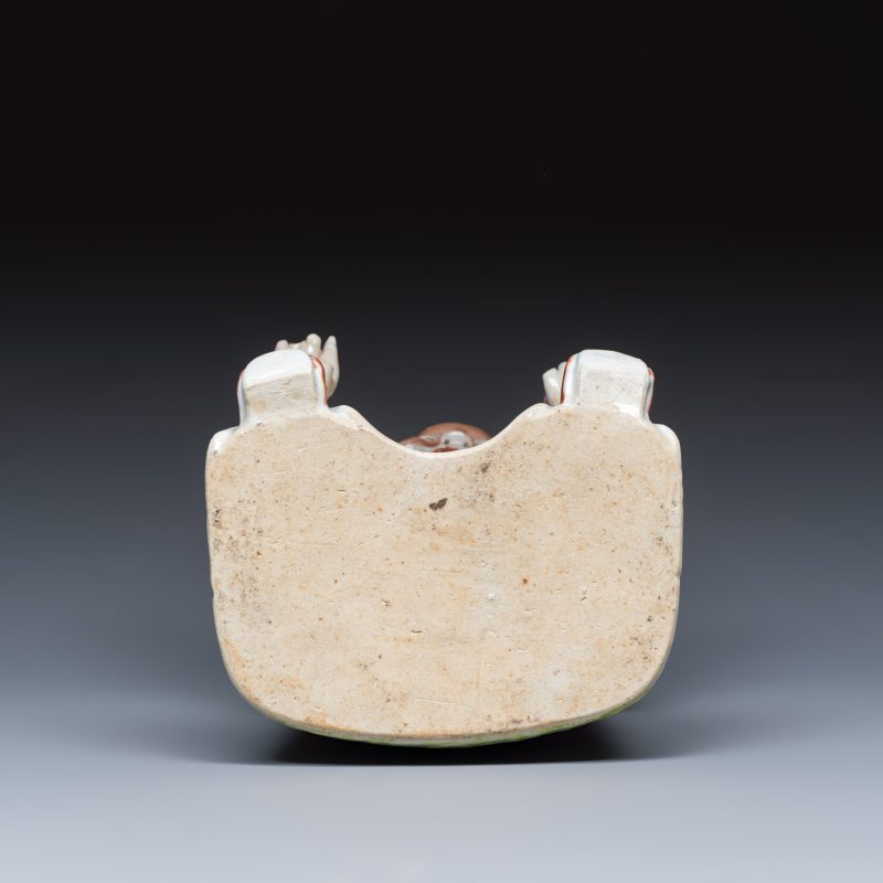 A Chinese famille rose figure of Shoulao - 图7