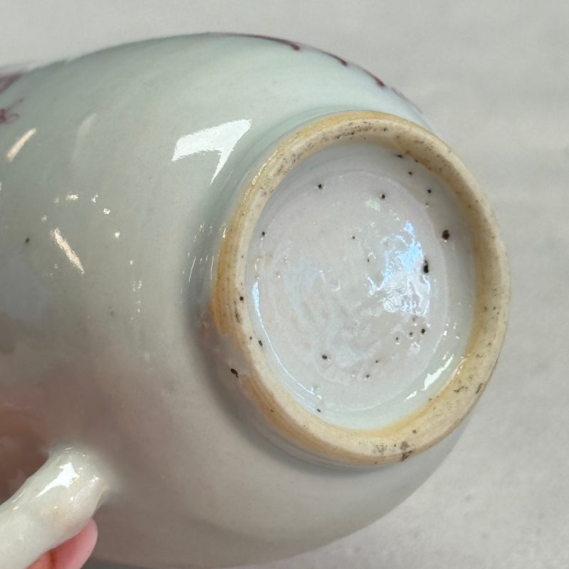 Three fine Chinese famille rose export porcelain cups - 图26