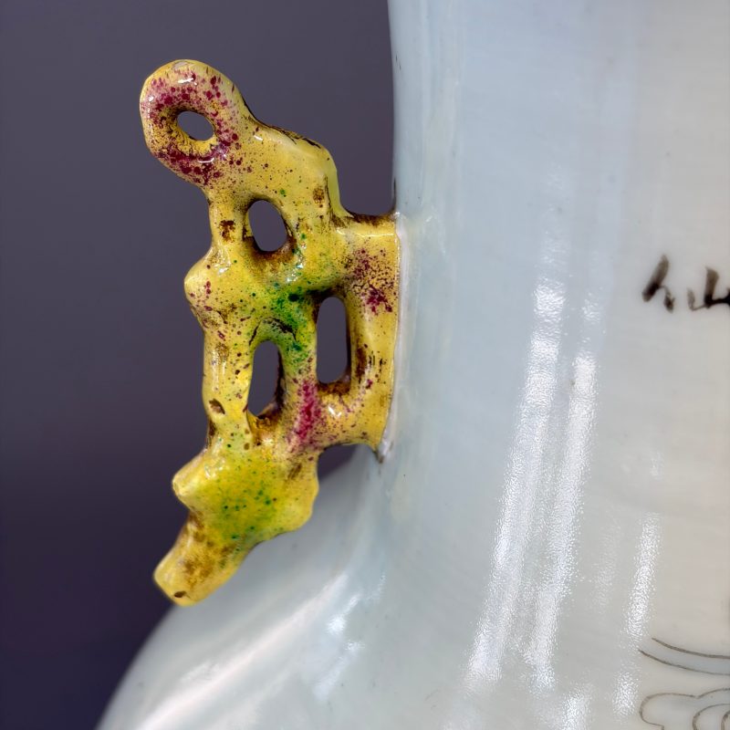 A pair of Chinese famille rose 'Immortals' vases - 图12