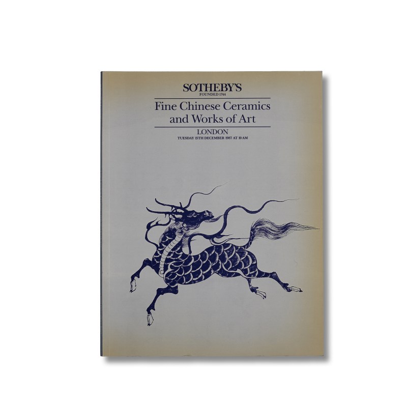 伦敦苏富比1987年：《中国瓷器及工艺精品》