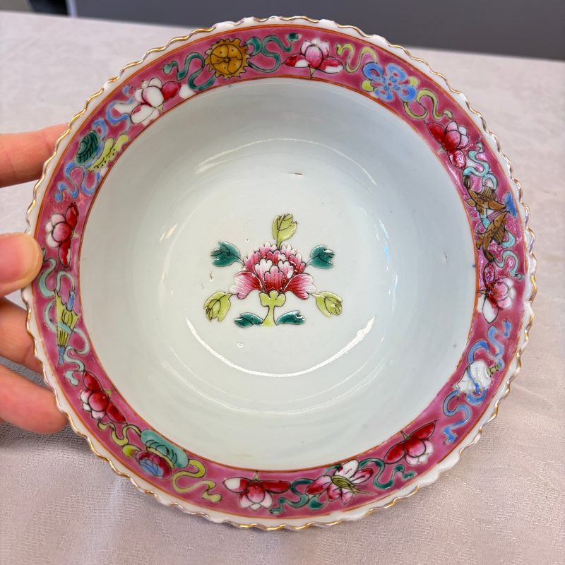 16 Chinese famille rose wares for the Straits or Peranakan market - 图91