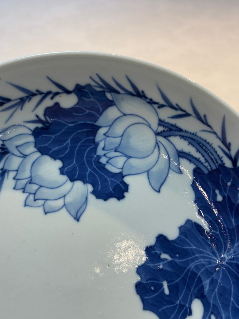 A Chinese blue and white 'Bleu de Hue' plate for the Vietnamese market - 图6