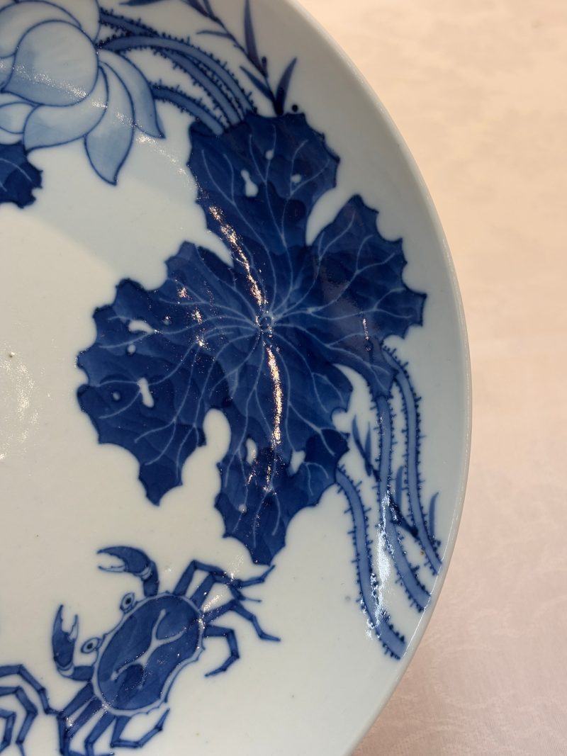 A Chinese blue and white 'Bleu de Hue' plate for the Vietnamese market - 图5