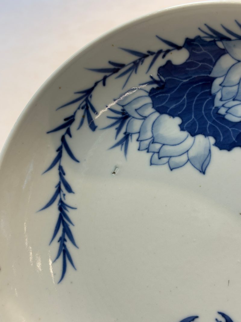A Chinese blue and white 'Bleu de Hue' plate for the Vietnamese market - 图7