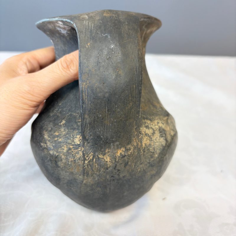 Two Chinese Sichuan black burnished pottery amphoras - 图17