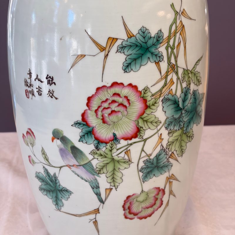 A pair of Chinese famille rose 'Immortals' vases - 图20