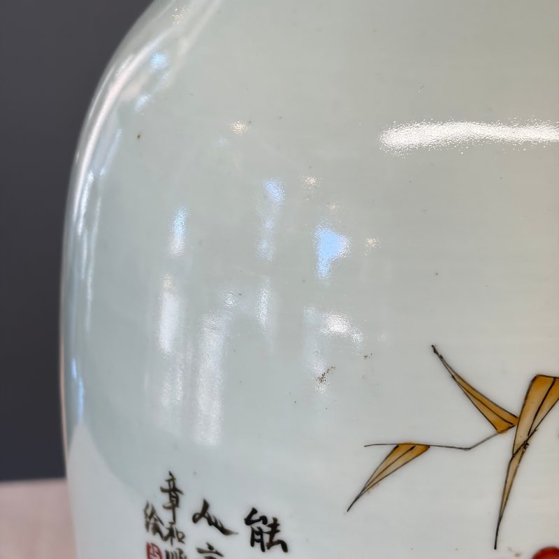 A pair of Chinese famille rose 'Immortals' vases - 图19