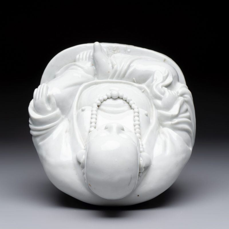 A Chinese Dehua blanc de Chine Milefo Buddha - 图6