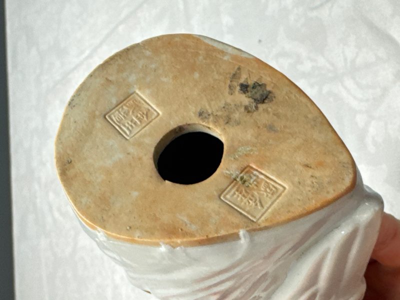 Three pairs of Chinese white-glazed birds - 图48