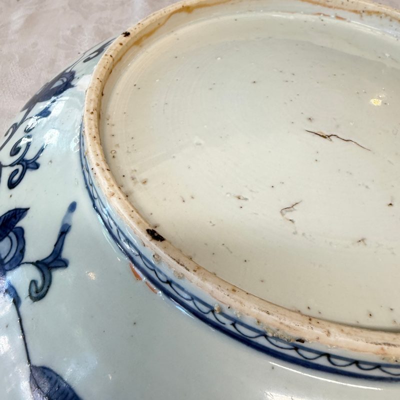 A Chinese blue and white 'Mountainous Landscape' dish - 图12