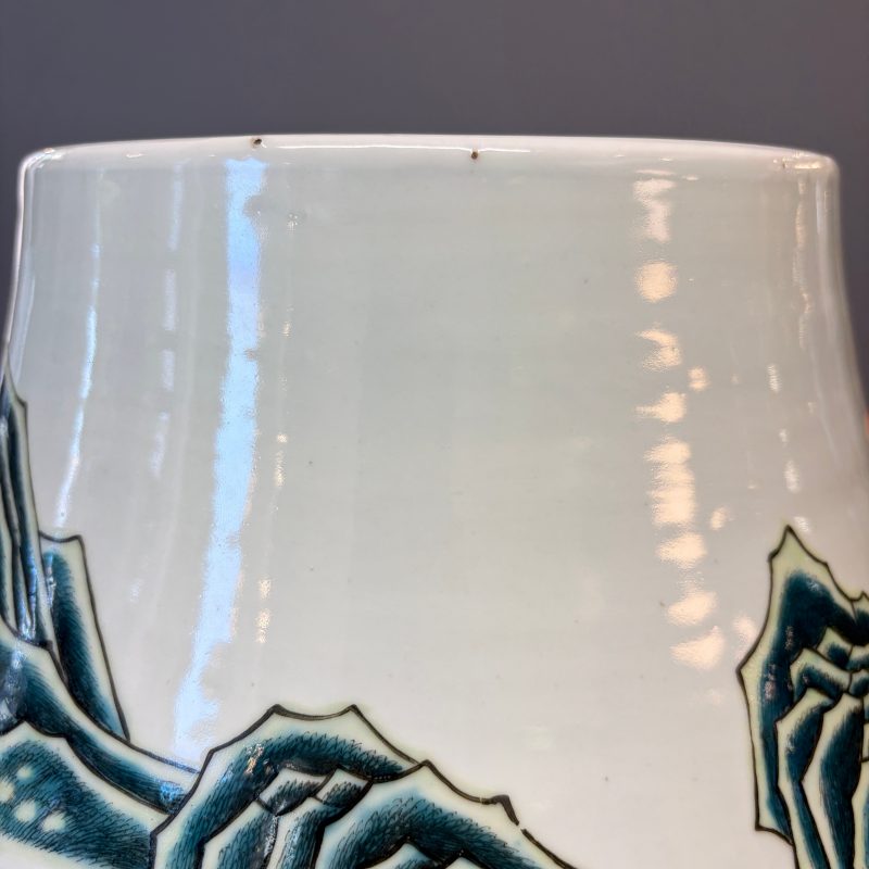 A large Chinese famille rose '100 deer' 'hu' vase - 图26