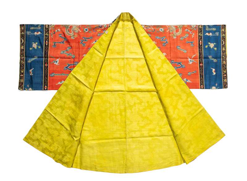 A Chinese silk kesi Taoist priest’s robe, Daopao - 图3