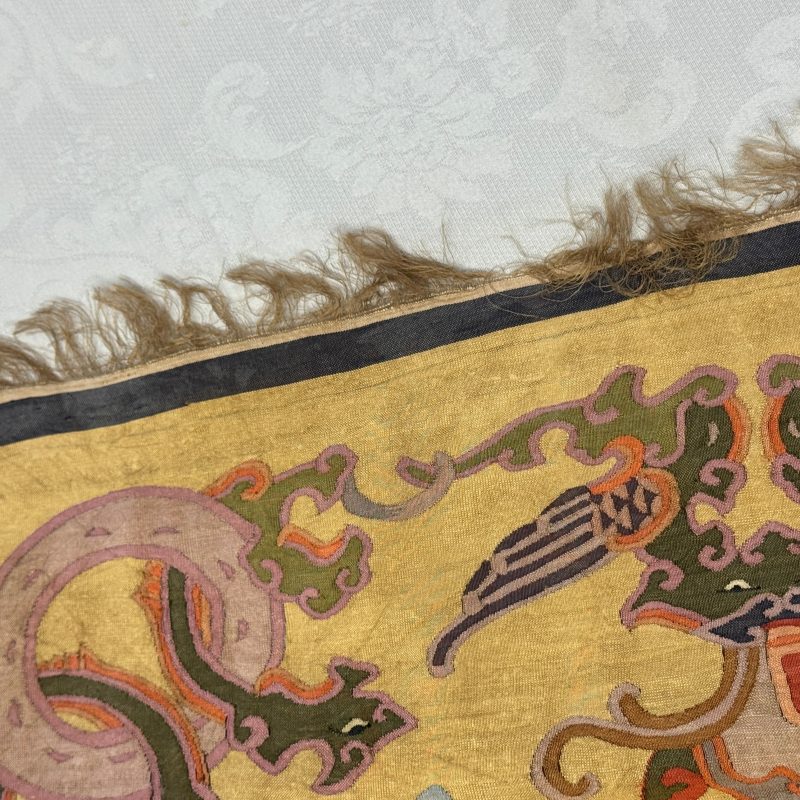 A Chinese kesi panel with floral design - 图13