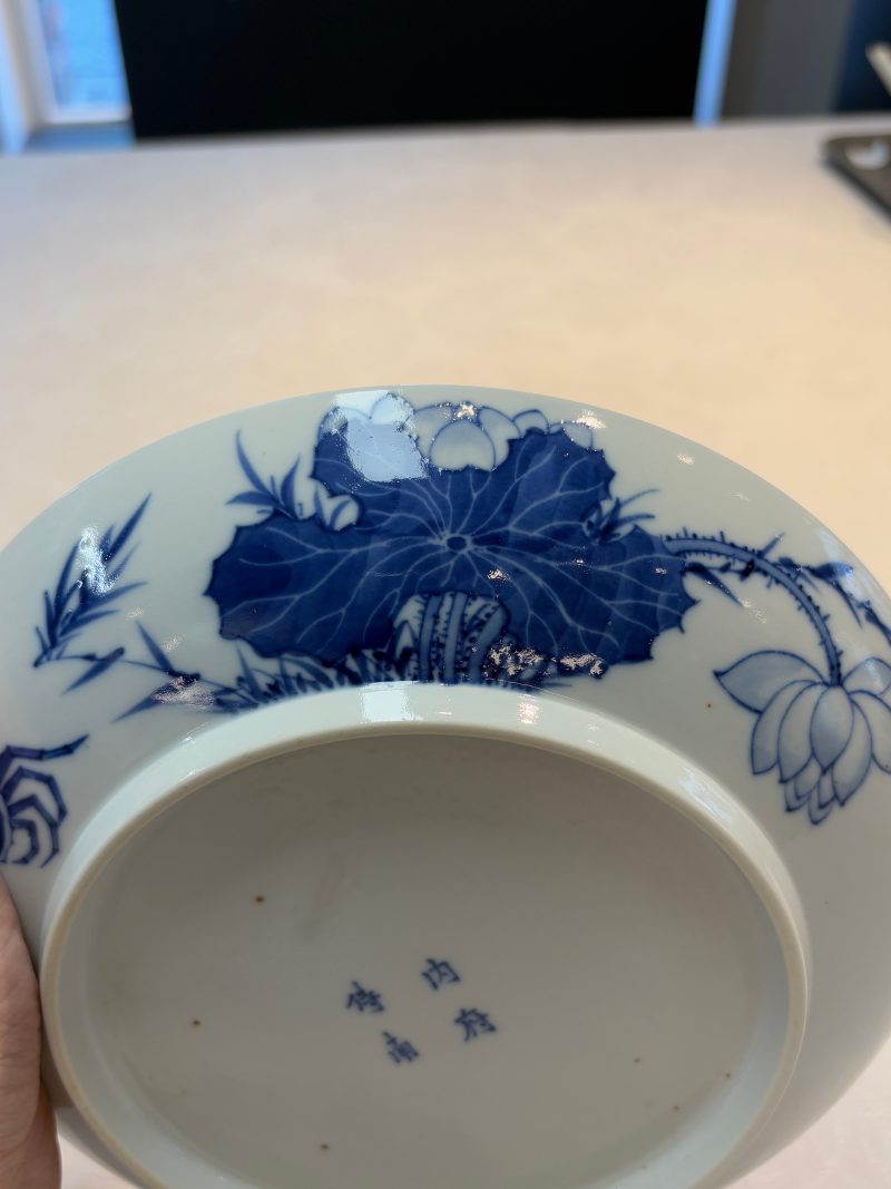 A Chinese blue and white 'Bleu de Hue' plate for the Vietnamese market - 图11