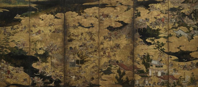 Anonymous, Battles of the Genpei War, Momoyama – Edo period, late 16th – early 17th century | 源平合戦図屏風　桃山～江戸時代初期　16世紀後半～17世紀初頭 - 图2