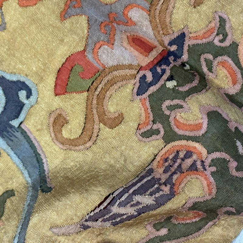 A Chinese kesi panel with floral design - 图15