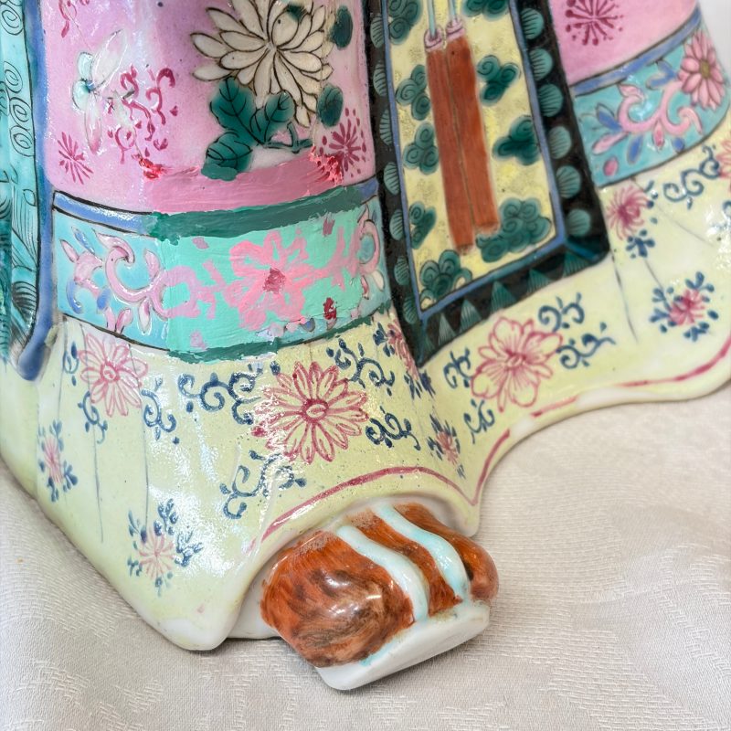 A Chinese famille rose figure of Shoulao - 图18
