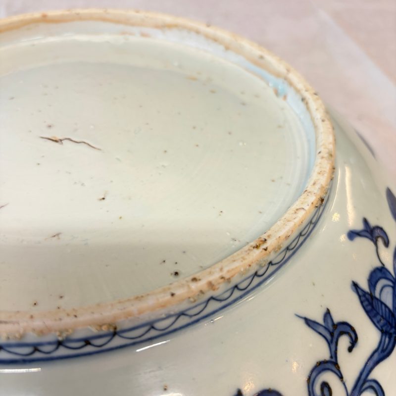A Chinese blue and white 'Mountainous Landscape' dish - 图13