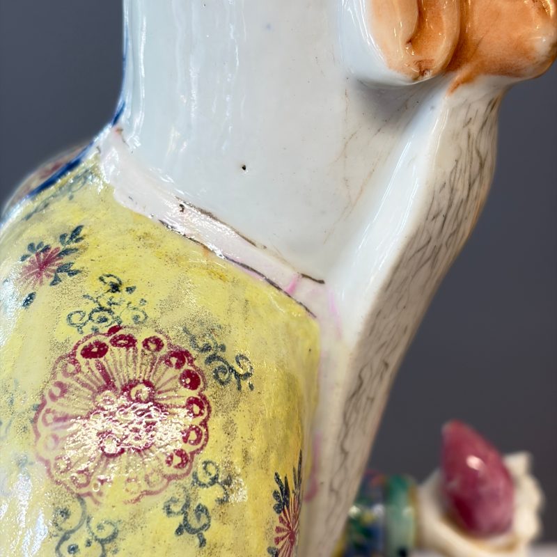 A Chinese famille rose figure of Shoulao - 图21