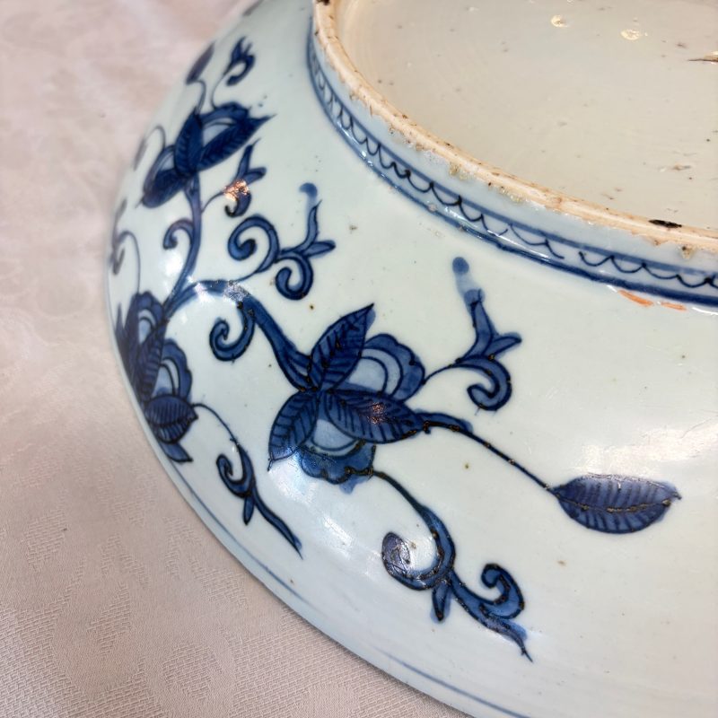 A Chinese blue and white 'Mountainous Landscape' dish - 图14
