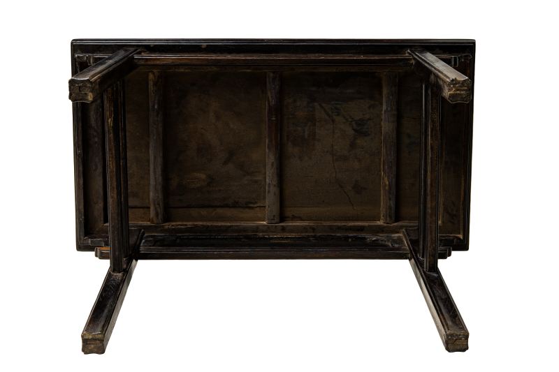 A zitan recessed-leg wine table - 图4