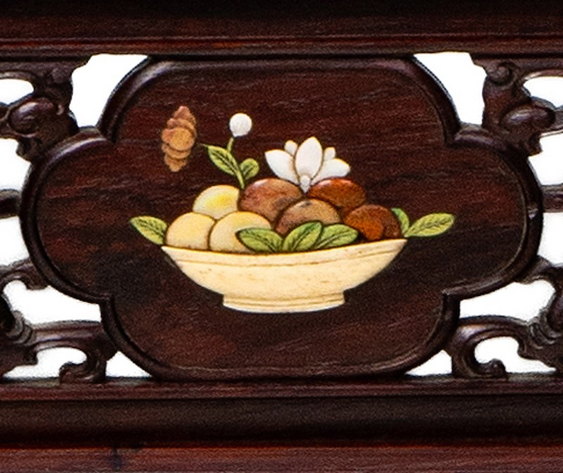 A fine huanghuali ten-panel screen - 图4