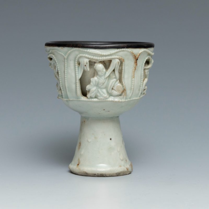 A Qingbai stem cup - 图3