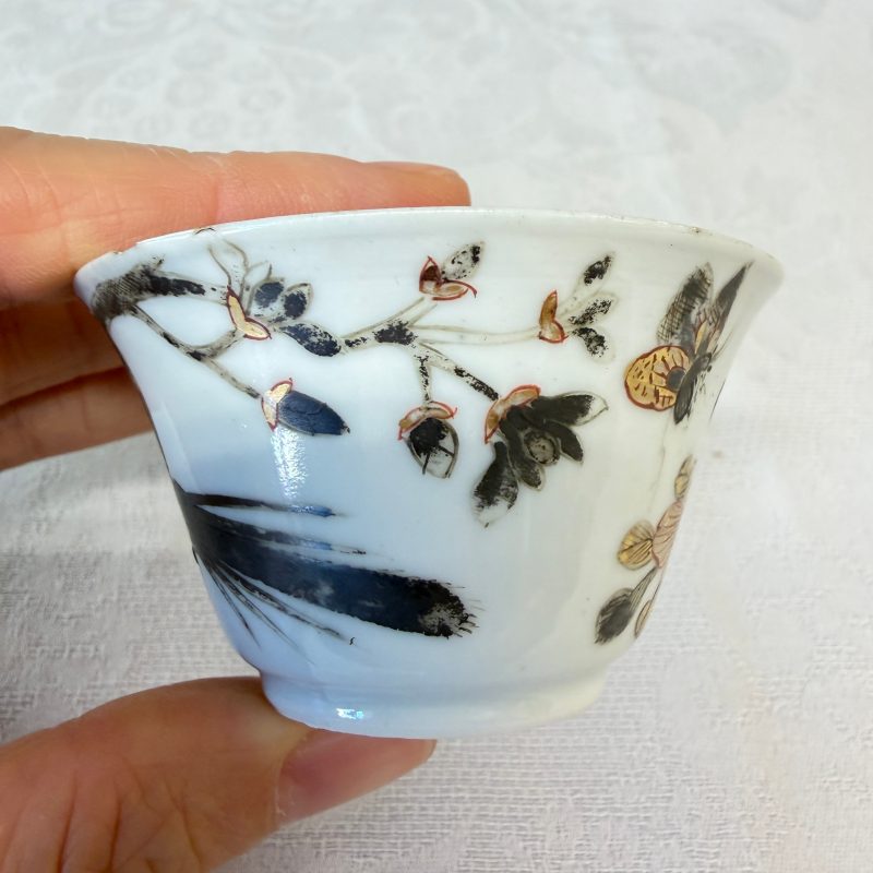 A set of six Chinese silver and gilt-decorated 'Pheasants Among Flowering Branches' tea bowls and saucers - 图44